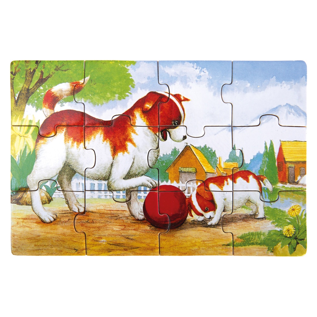 Puzzle v krabičce - zvířátka [3]