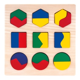 [84029] Puzzle - geometrické tvary